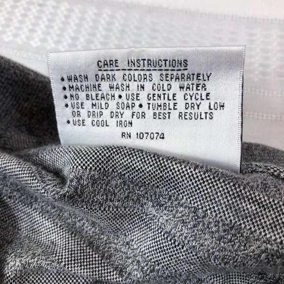 Slazenger Golf Mens Short Sleeve Gray Striped Polo Casual Shirt Size 2XL XXL - Picture 8 of 8